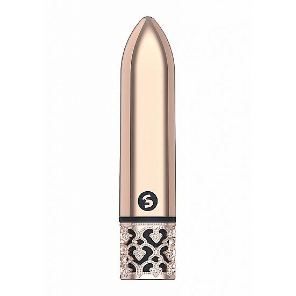 Royal Gems Glamour Rose Abs Bullet Rechargeable - Bullet Vibrators