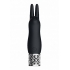 Royal Gems Elegance Black Rechargeable Silicone Bullet - Bullet Vibrators
