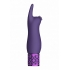 Royal Gems Elegance Purple Rechargeable Silicone Bullet - Bullet Vibrators
