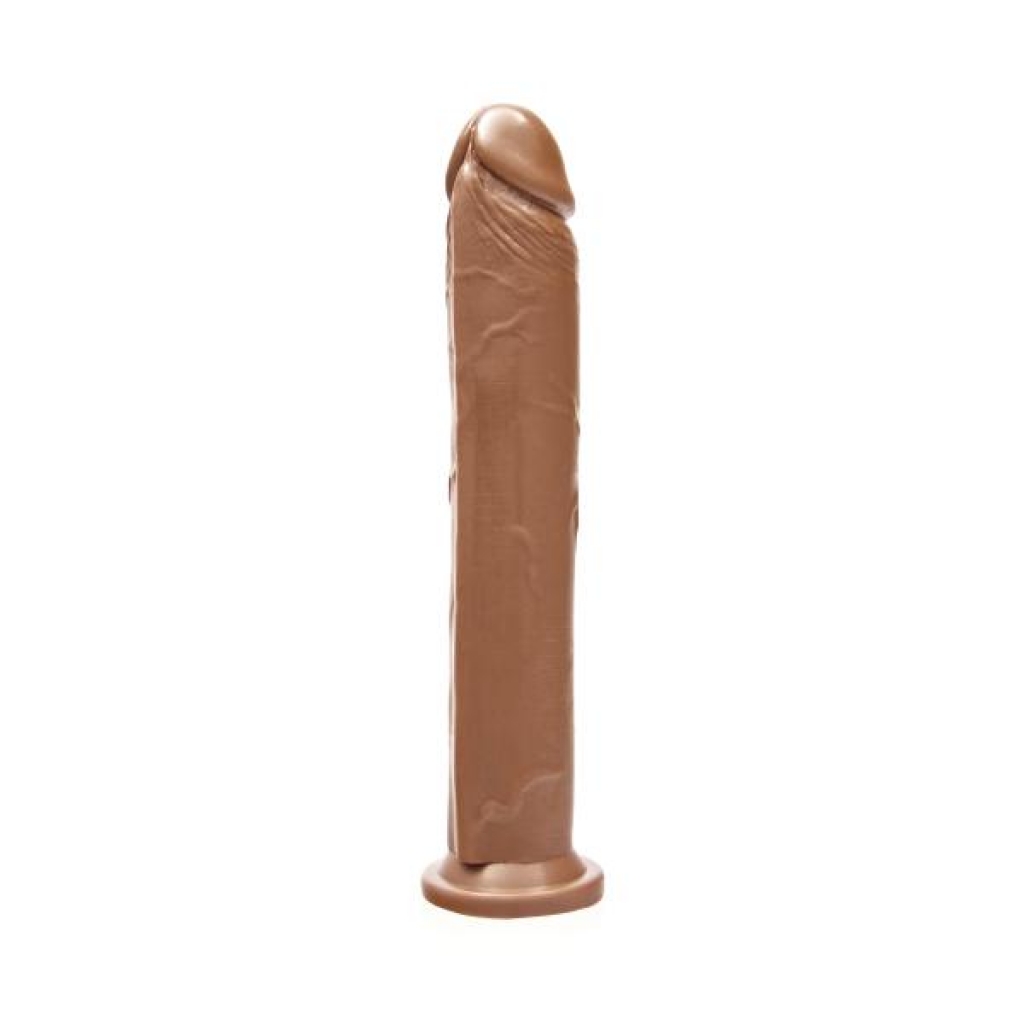 Cock with Suction Cup 10 inches Caramel - Realistic Dildos & Dongs