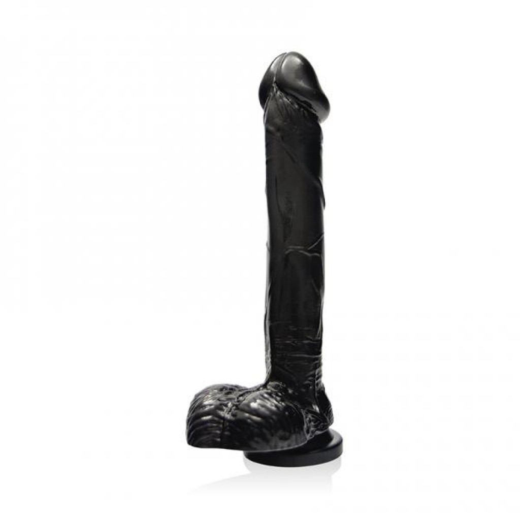 Ignite Cock with Balls 9 inches Black - Realistic Dildos & Dongs
