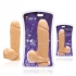 Thick Cock Balls 9 Inches Suction Cup - Beige - Realistic Dildos & Dongs