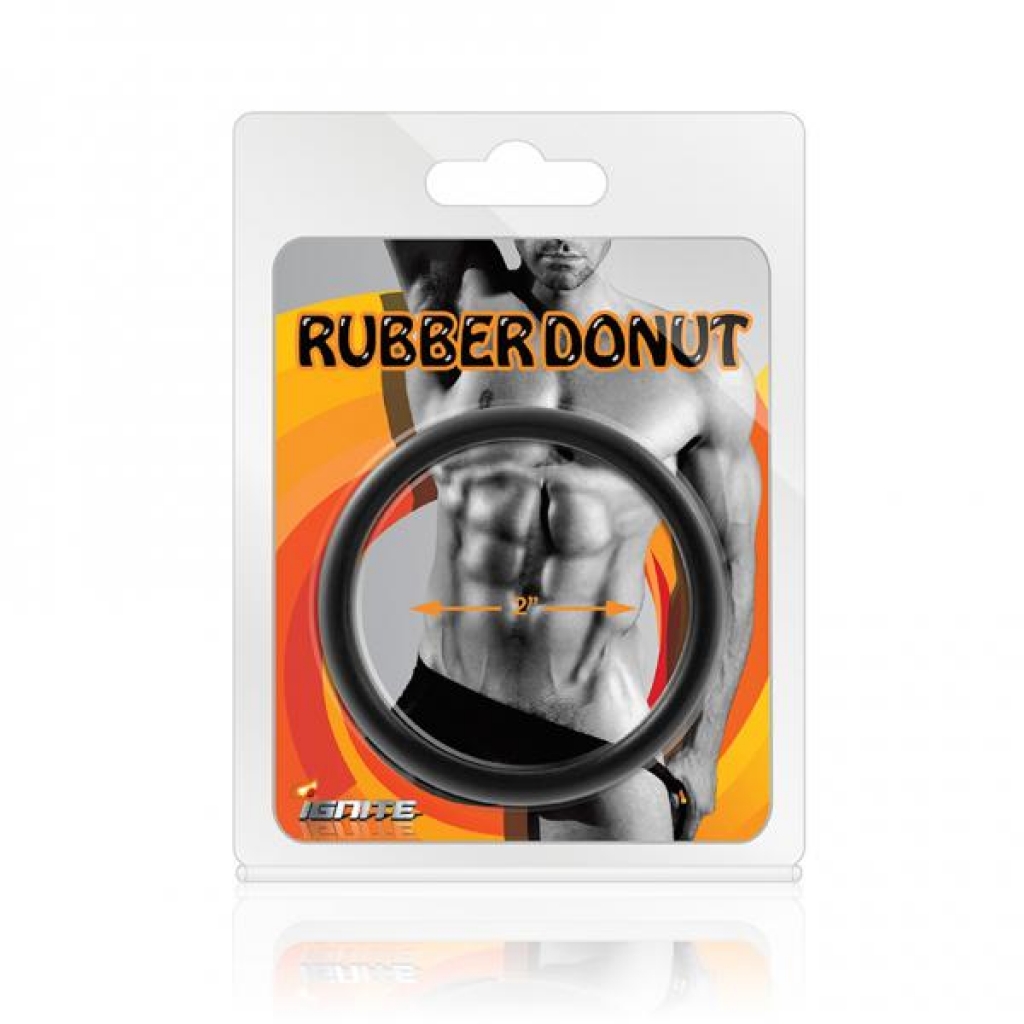Rubber Donut 2 inches Ring - Classic Penis Rings