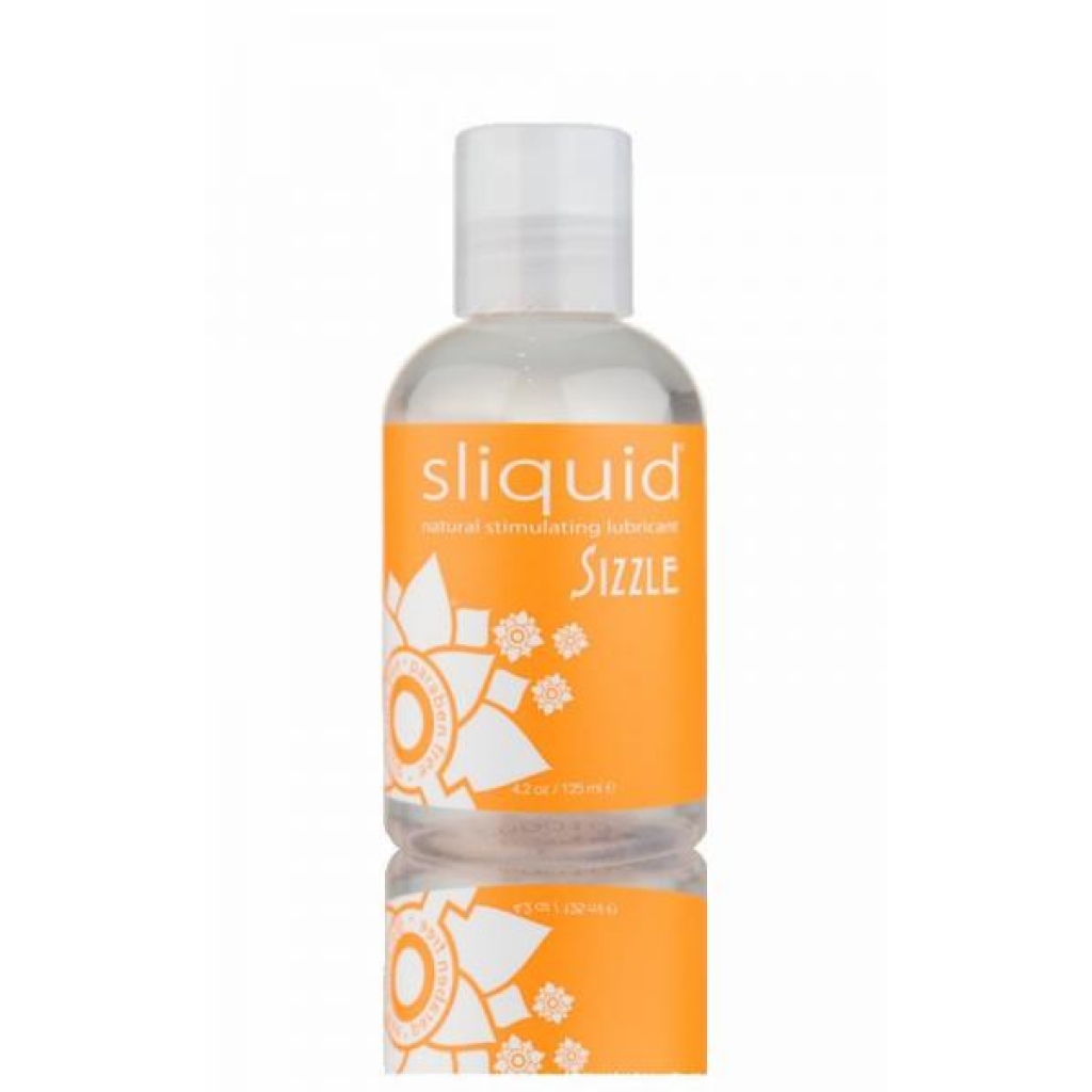 Sliquid Natural Stimulating Lubricant Sizzle 4.2 oz - Lubricants