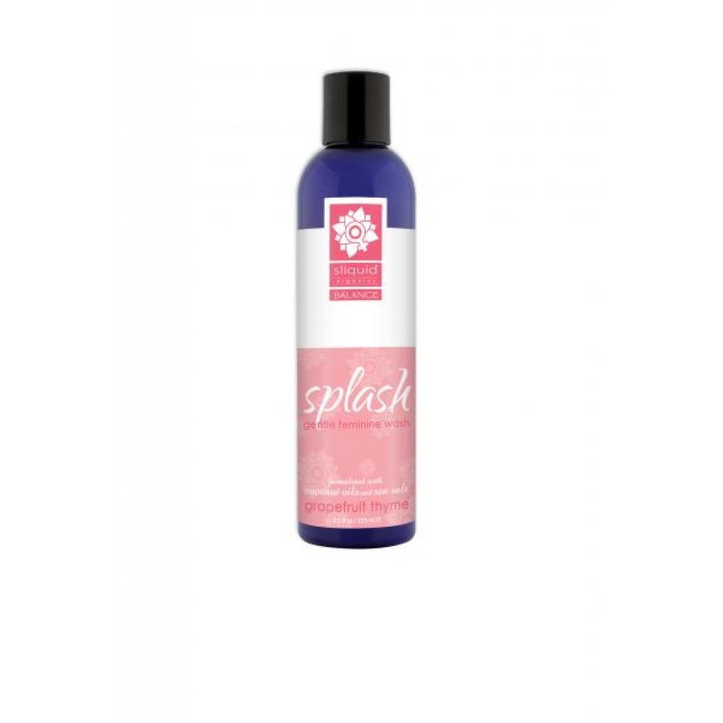 Sliquid Splash Grapefruit Thyme Feminine Wash 8.5oz - Bath & Shower