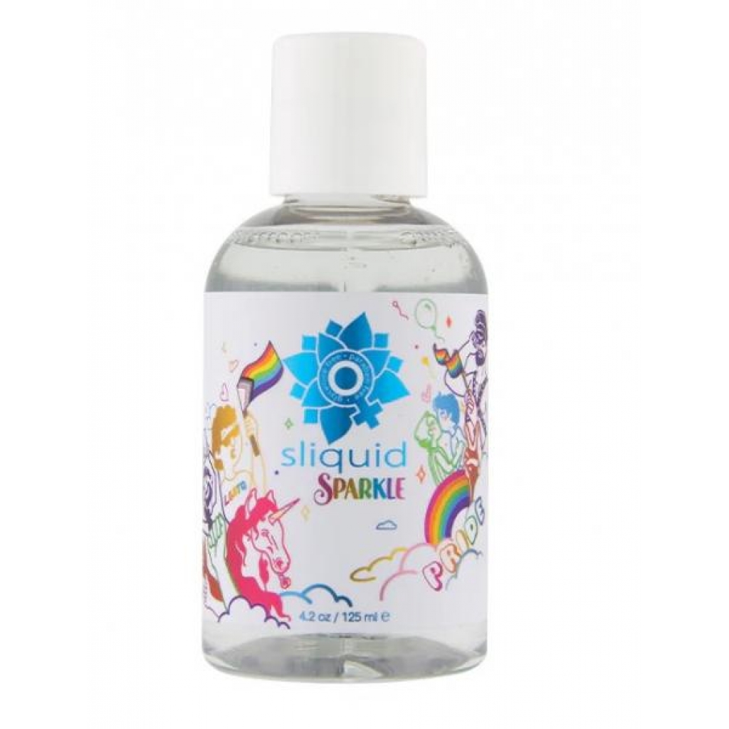 Sliquid Sparkle Pride Lube 4.2 Oz - Lubricants