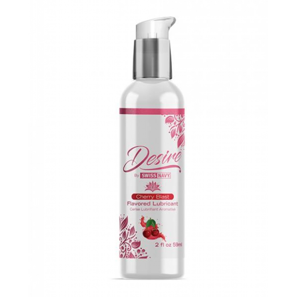 Swiss Navy Desire Cherry Blast Flavored Lube 2 Oz - Lubricants