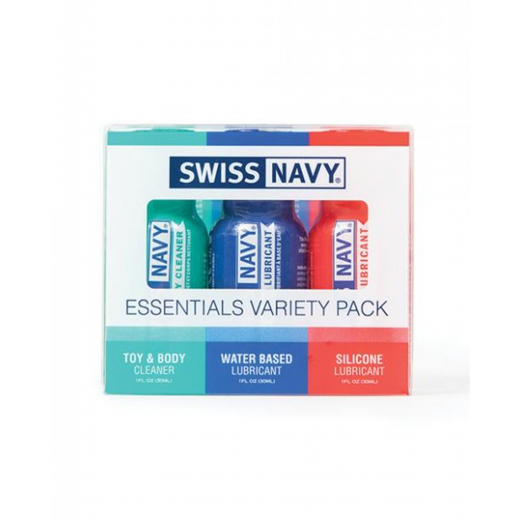 Swiss Navy Essential Variety Pack - Lubricants