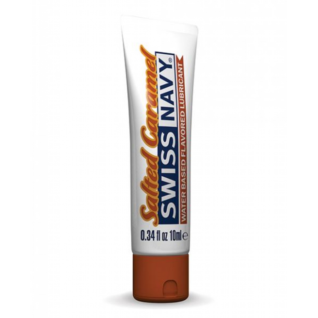 Swiss Navy Salted Caramel 10ml Flavored Lube - Lickable Body