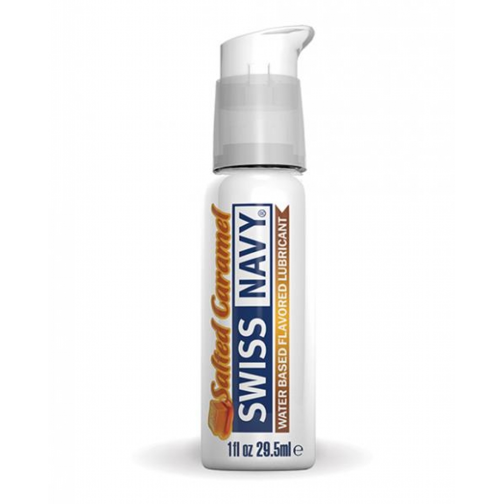 Swiss Navy Salted Caramel 1 Oz Flavored Lube - Lubricants