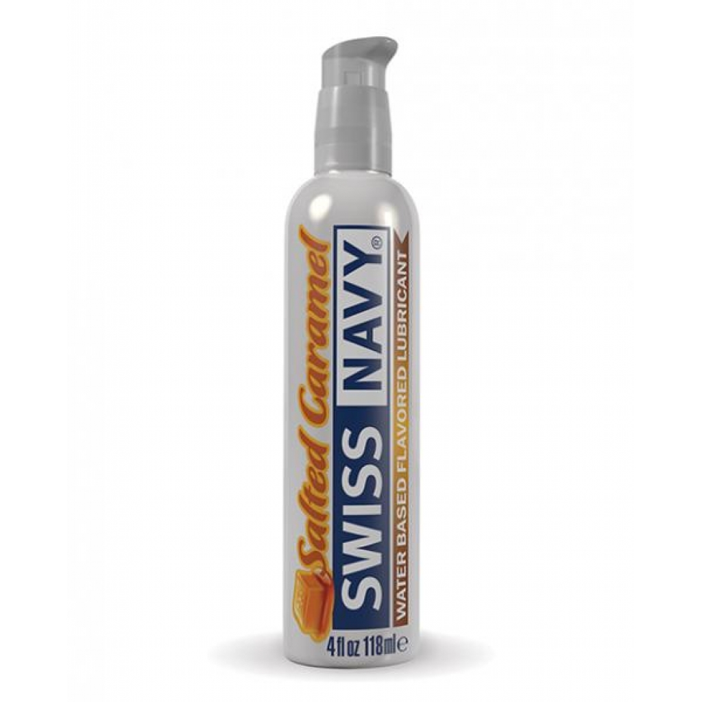 Swiss Navy Salted Caramel 4 Oz Flavored Lube - Lubricants