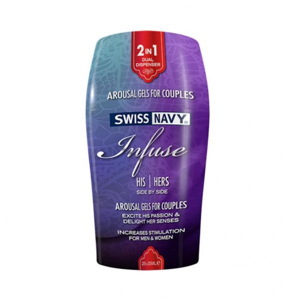 Swiss Navy Infuse Arouse Gels for Couples - For Men