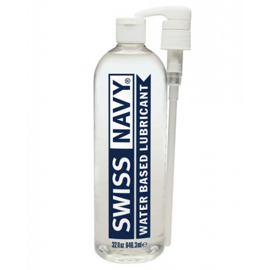 Swiss Navy Water Based Lubricant 32oz - Lubricants