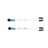 Blue Beaded Nipple Clamps With Tweezer Tip Blue - Nipple Clamps