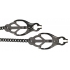 Black Butterfly Nipple Clamps With Chain - Nipple Clamps
