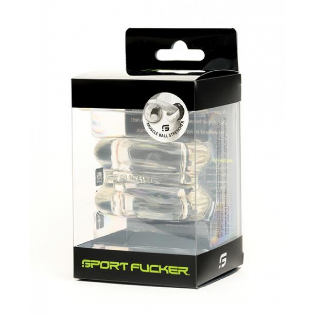 Muscle Ball Stretcher Clear (net) - Mens Cock & Ball Gear