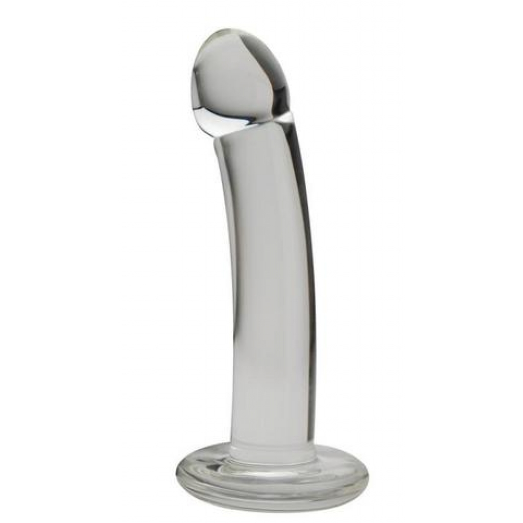 Basic Curve 6in Clear - Realistic Dildos & Dongs