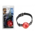 Large Ball Gag With Buckle 2 Inch - Red - Ball Gags
