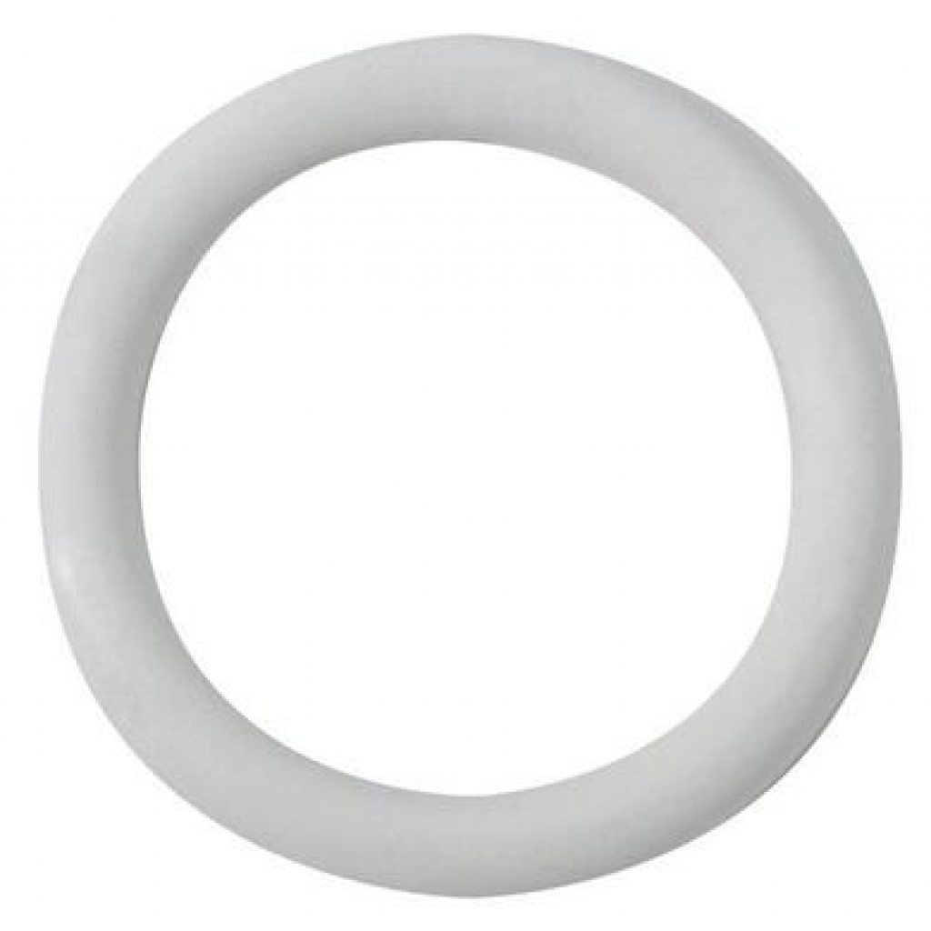 Rubber C Ring 1.25 Inch - White - Classic Penis Rings