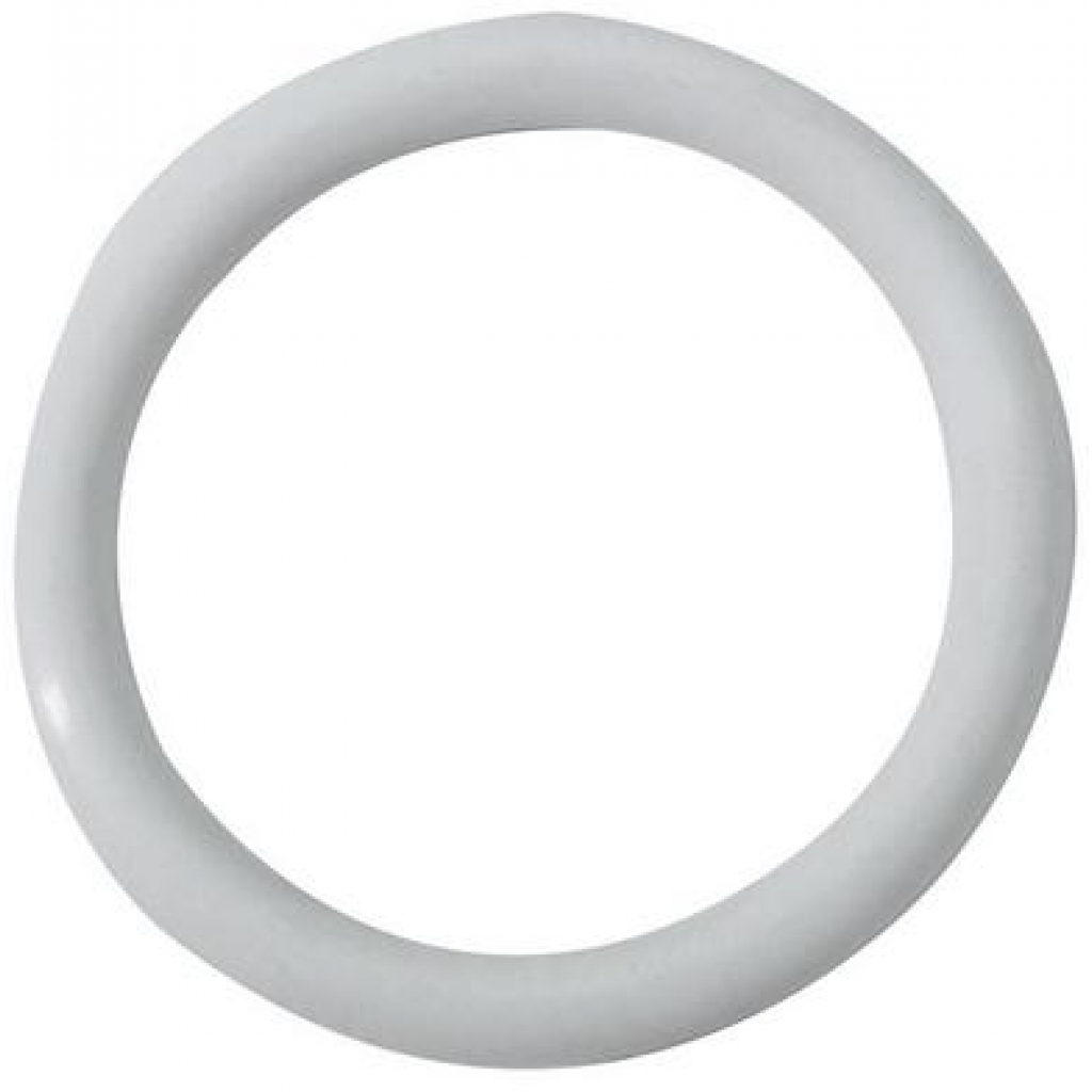 Rubber C Ring 1.5 Inch - White - Classic Penis Rings