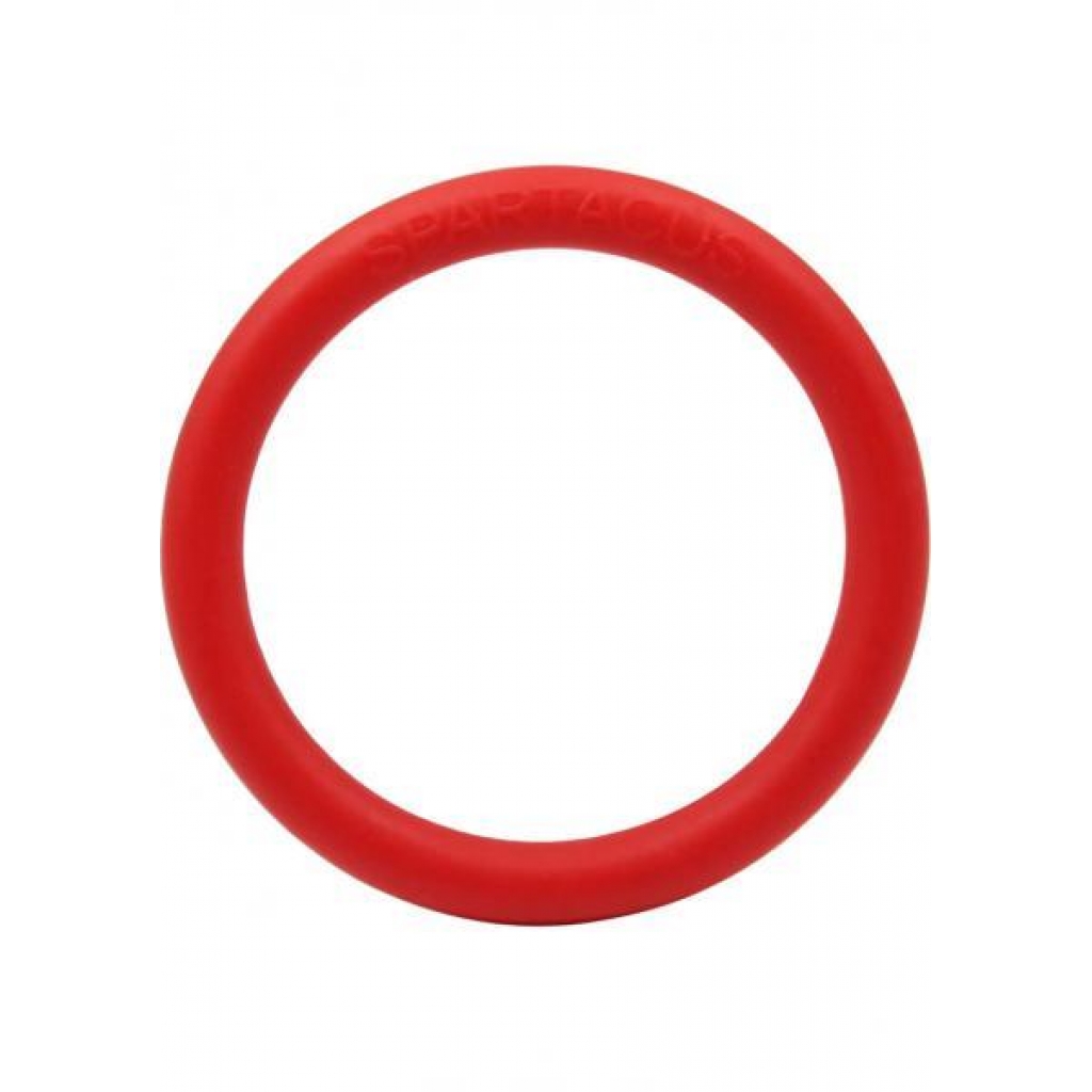 Rubber C Ring 1.5 Inch - Red - Classic Penis Rings