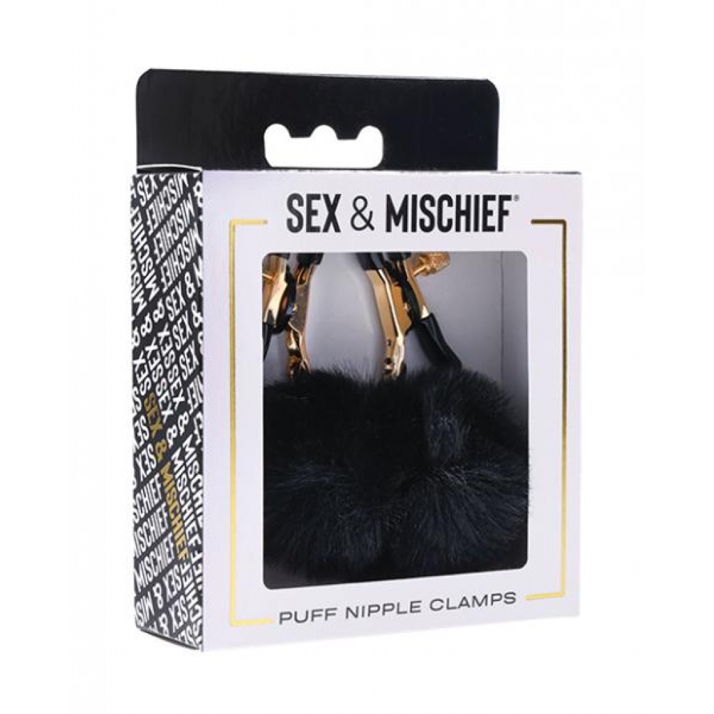 Sex & Mischief Puff Nipple Clamps - Rope, Tape & Ties