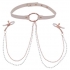 Peaches N Cream Collar With Nipple Clamps