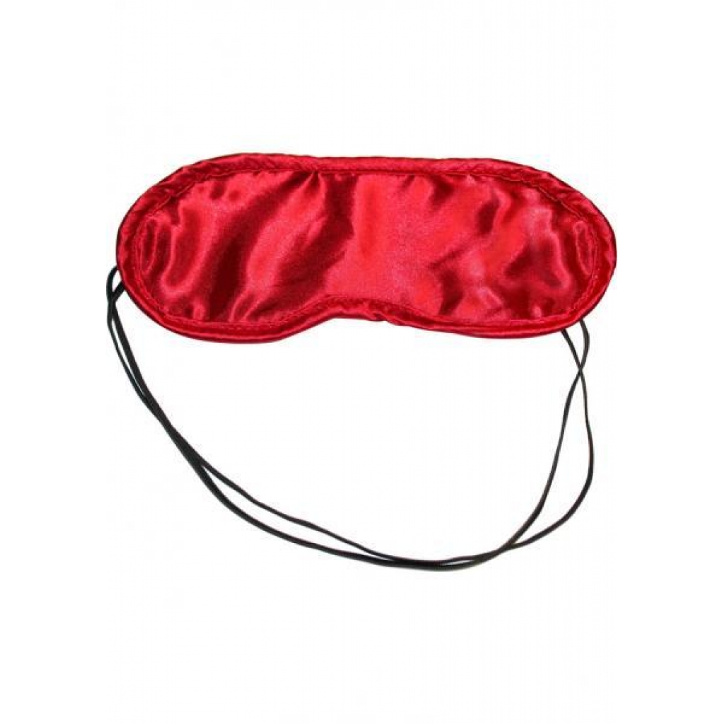 Sex & Mischief Satin Red Blindfold - Blindfolds