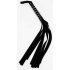 Sex & Mischief Red and Black Stripe Flogger - Floggers