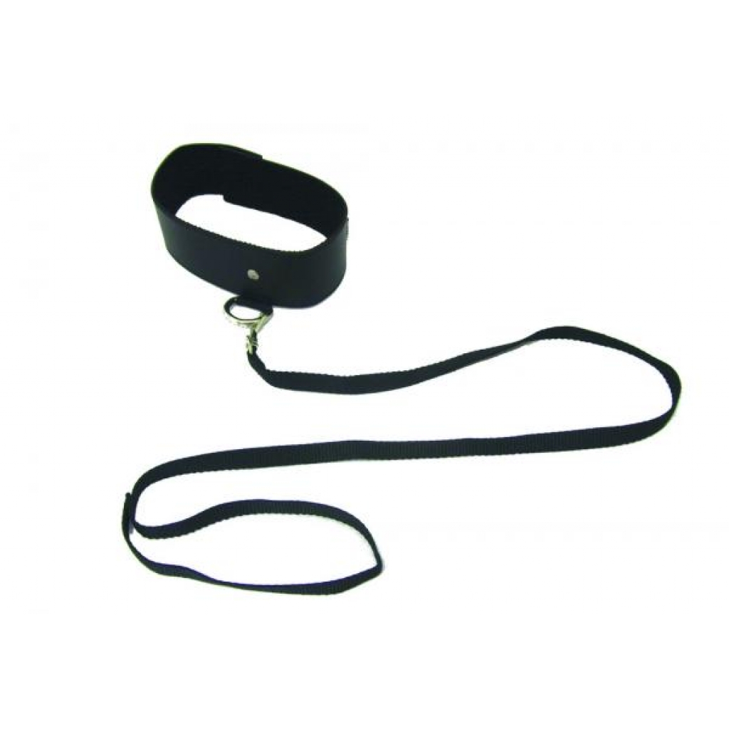 Sex & Mischief Black Leash and Collar - Collars & Leashes