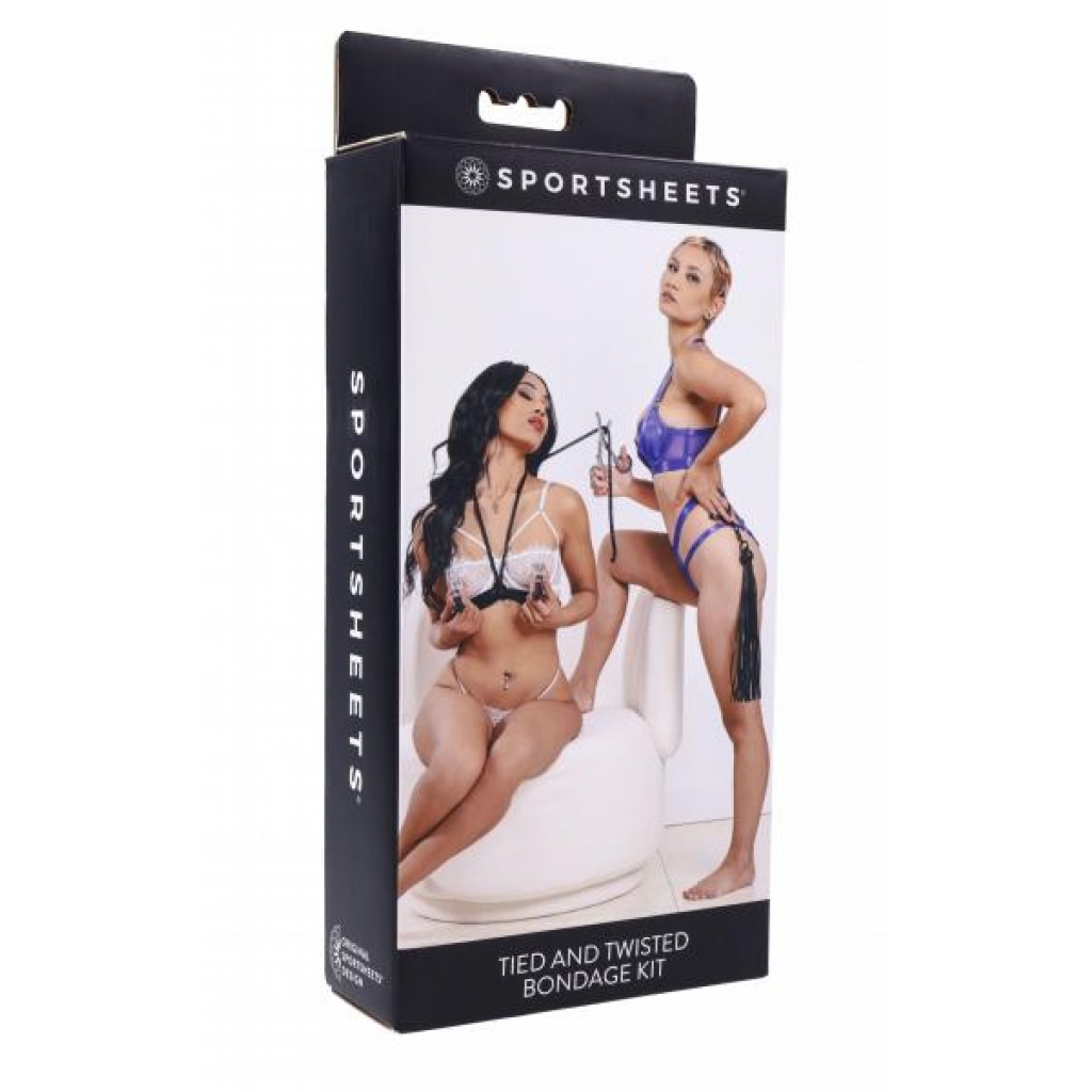 Sportsheets Tied & Twisted Bondage Kit - BDSM Kits