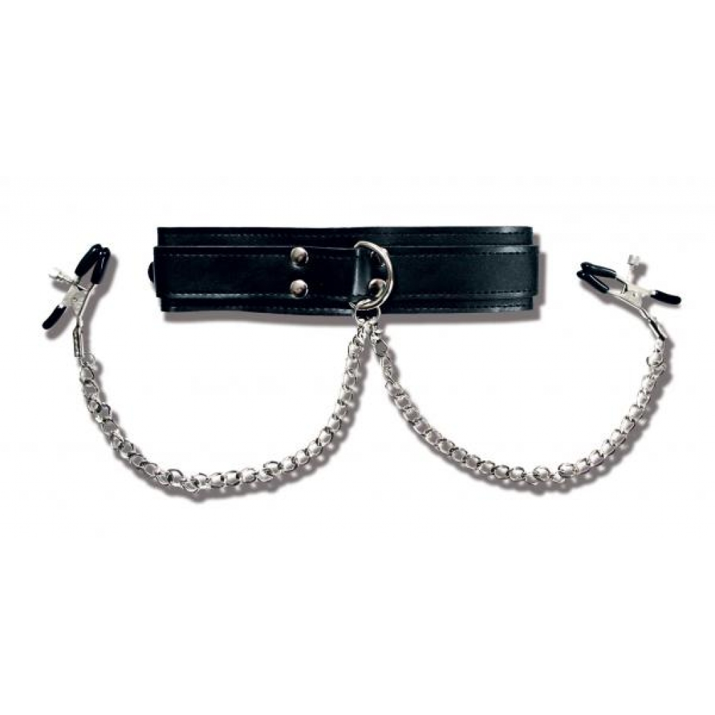 Collar With Nipple Clamps - Nipple Clamps