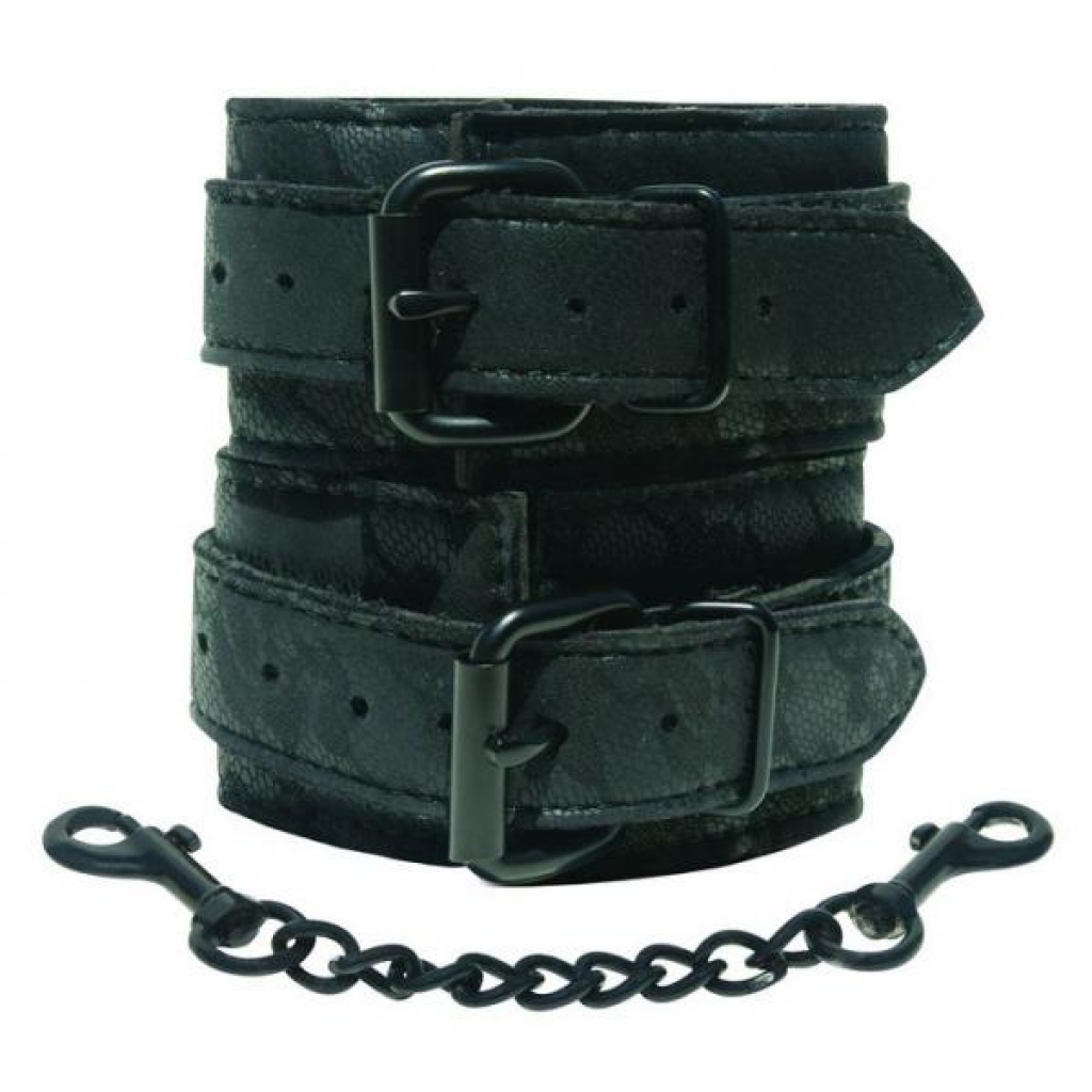 Midnight Lace Cuffs Black - Handcuffs