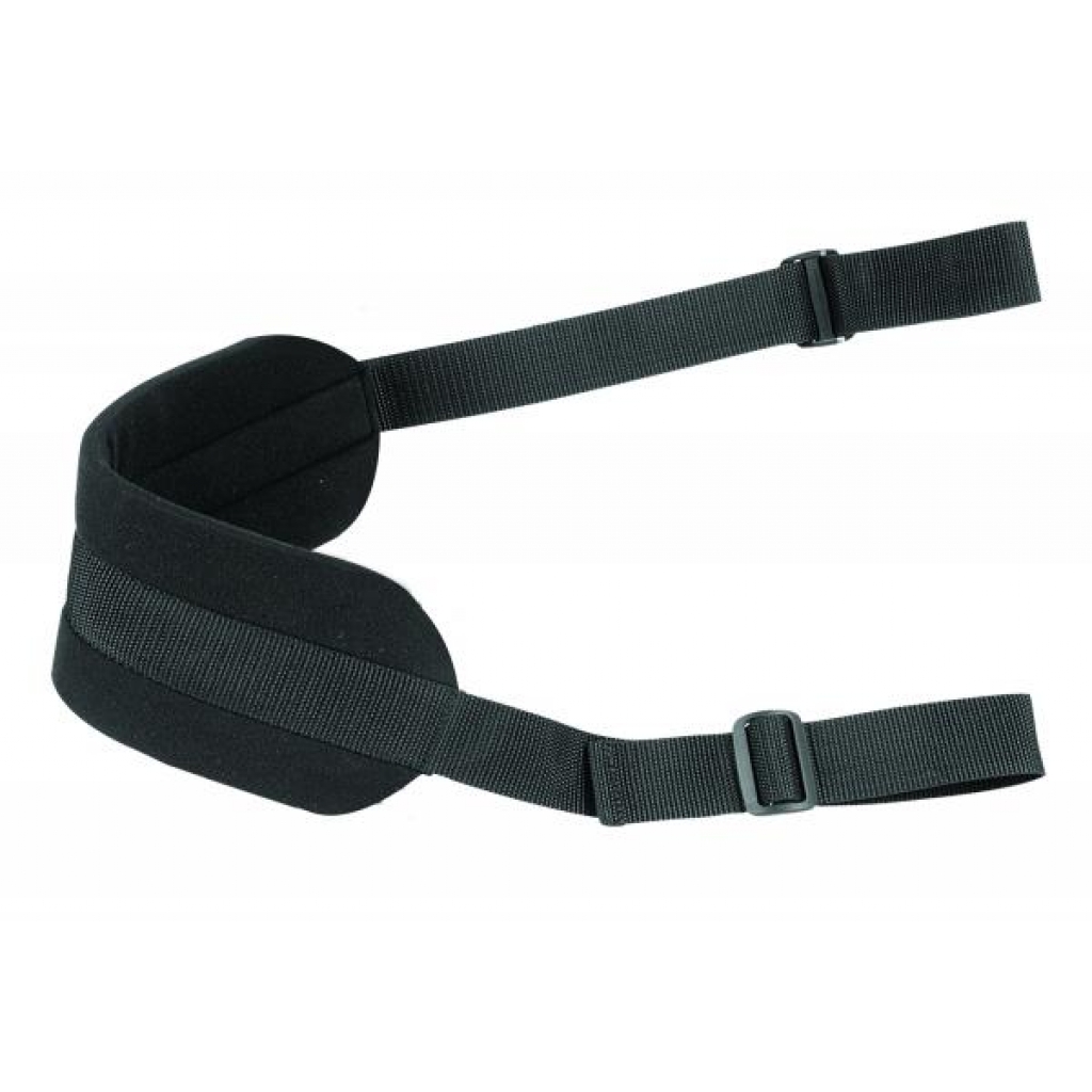 Plus Size Doggie Style Strap Black - Sex Swings & Slings