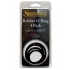 Sedeux ORings Rubber 4 Pack - Black - Cock Ring Trios