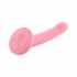 Daze 7in Vibrating Silicone Dildo Pink - G-Spot Vibrators