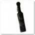 Fur Lined Leather Paddle Black - Paddles