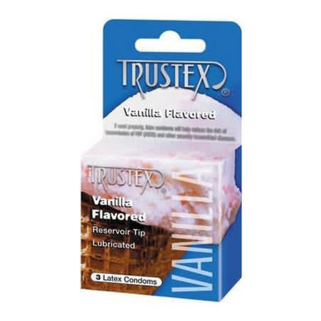Vanilla Flavored Condom 3 pack - Condoms