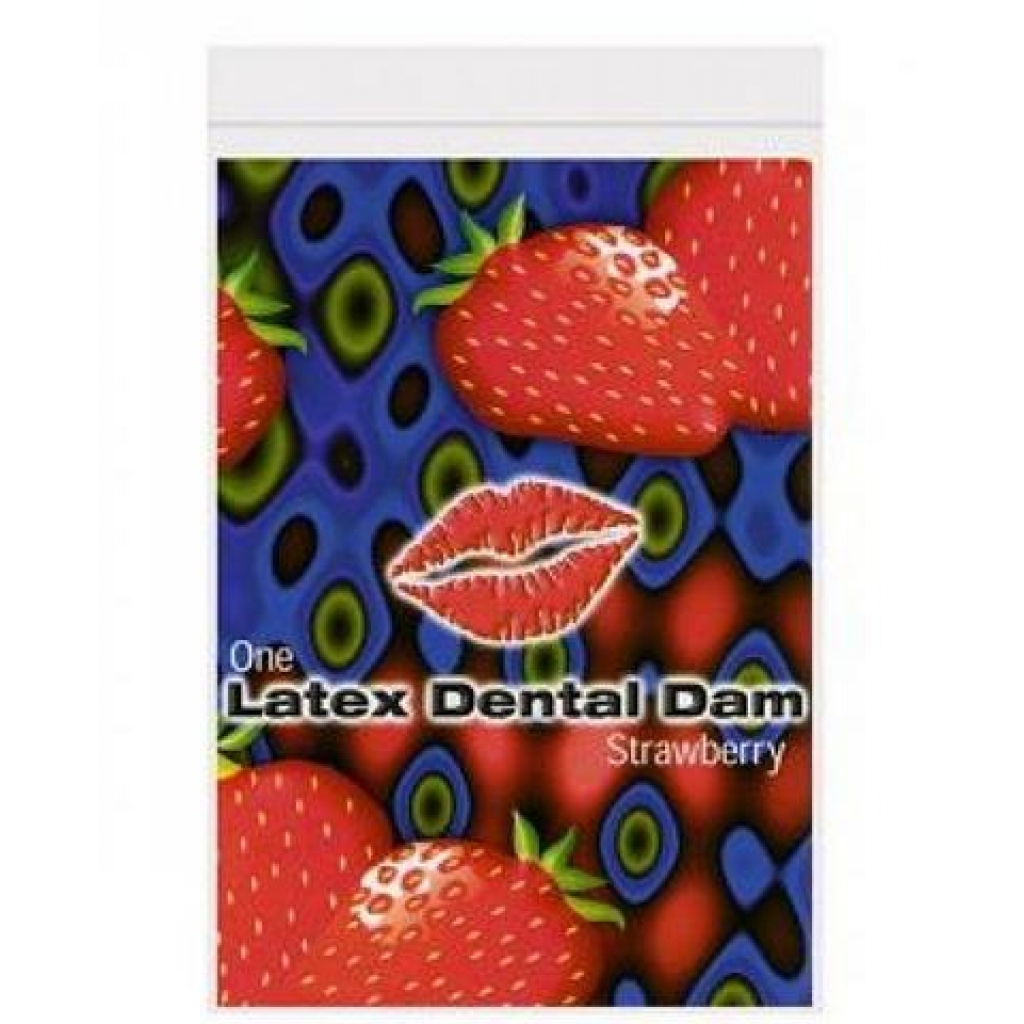 Latex Dental Dam Strawberry - Condoms