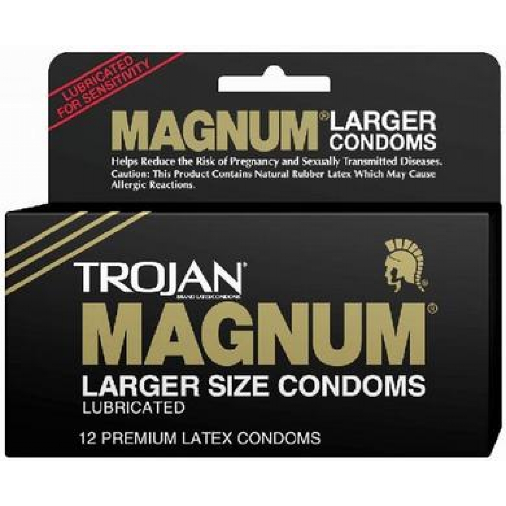 Trojan Magnum 12 Pack - Condoms
