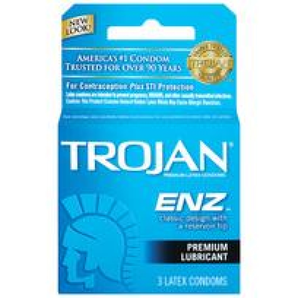 Trojan Enz Lubricated 1 - 3 pack - Condoms