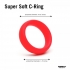 Super Soft C-ring Red - Classic Penis Rings