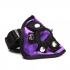 Velvet Vibrating Harness Purple - Harnesses