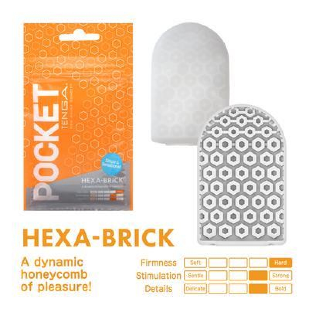 Pocket Tenga Hexa-brick (net) - Masturbation Sleeves