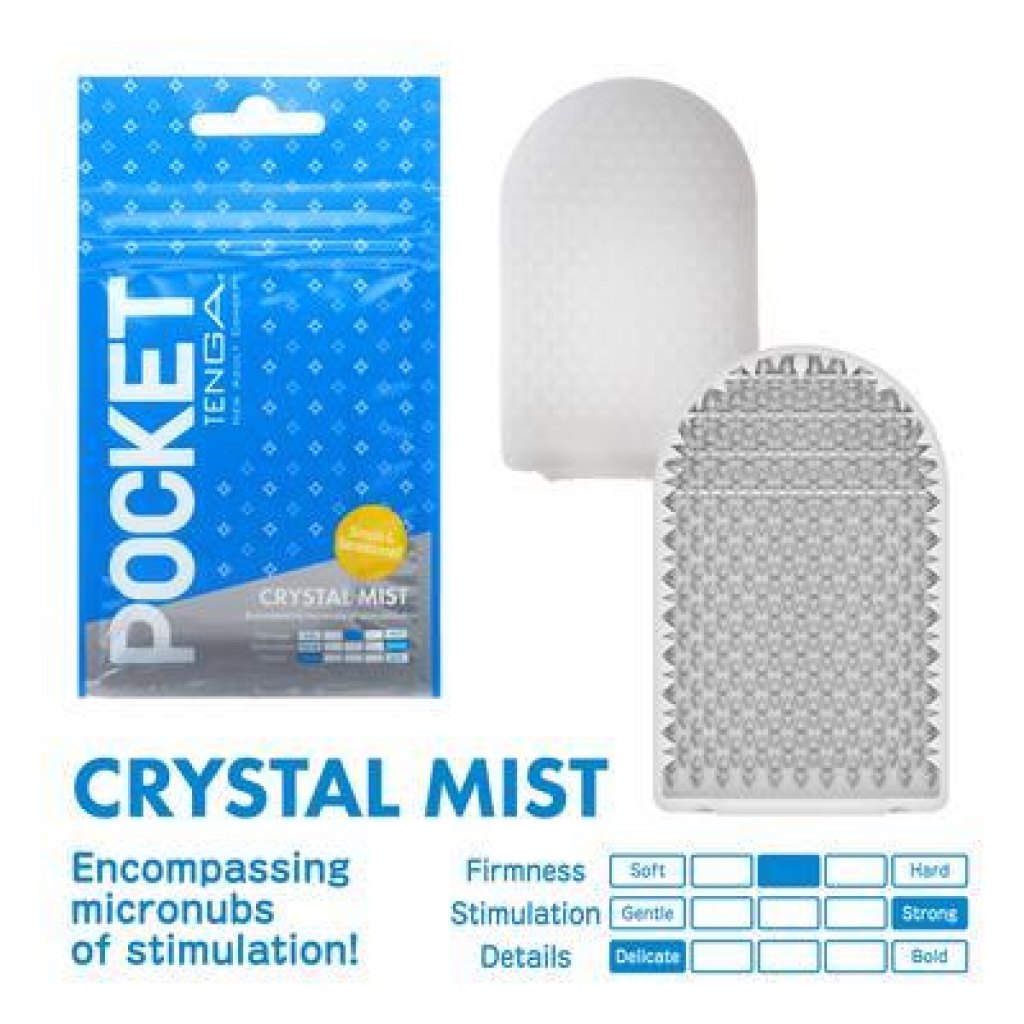 Pocket Tenga Crystal Mist (net) - Masturbation Sleeves
