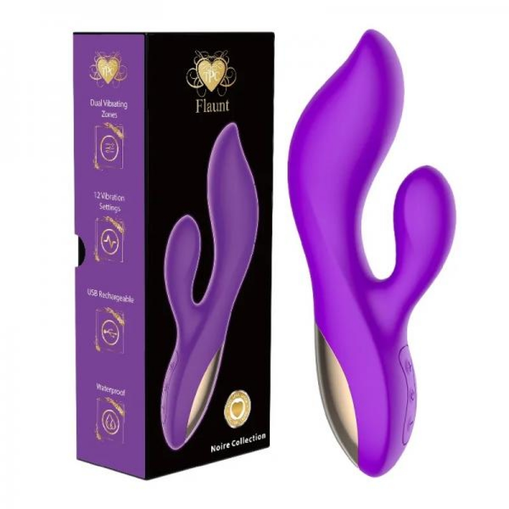 Flaunt Ultra Rabbit Purple - Rabbit Vibrators