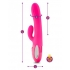 Viben Hypnotic Thrusting Rabbit W/ Clit Stim Hot Pink - Rabbit Vibrators