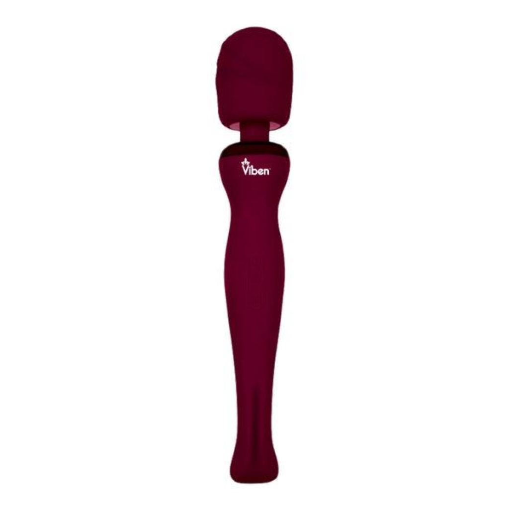 Viben Sultry Intense Handheld Wand Massager Ruby - Palm Size Massagers