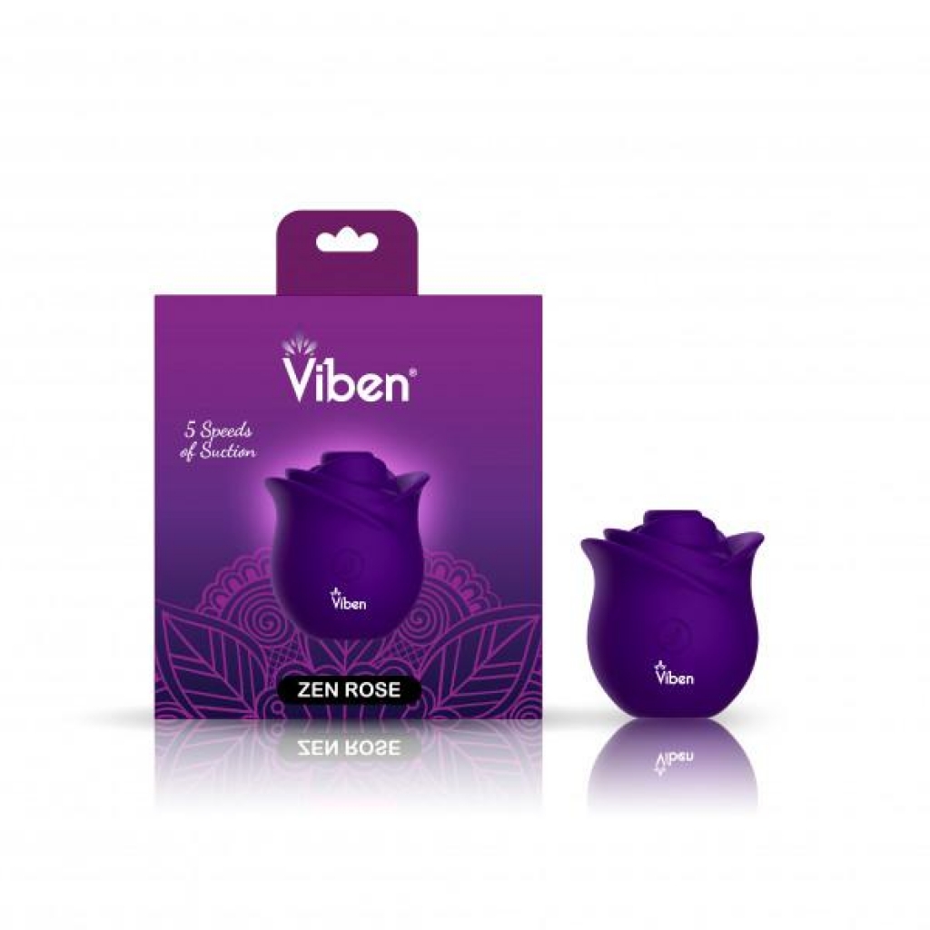 Viben Zen Rose Violet - Clit Suckers & Oral Suction