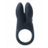 Vedo Sexy Bunny Rechargeable Ring Black Pearl - Couples Vibrating Penis Rings